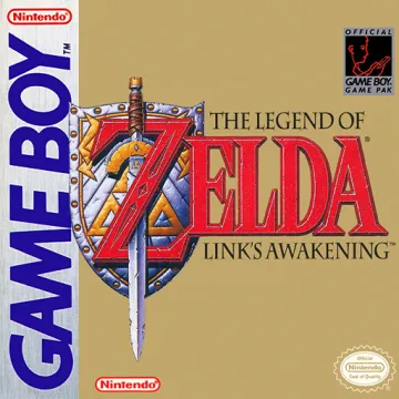 Zelda: Link's Awakening — version allemande — jaquette du jeu