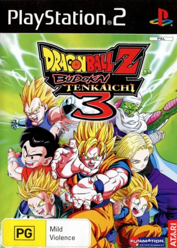 Dragon Ball Z Budokai Tenkaichi 3 — jaquette du jeu