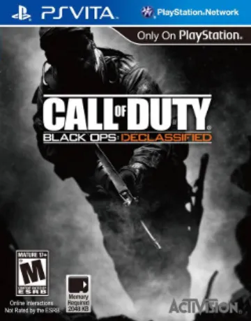 CoD Black Ops Declassified — jaquette du jeu