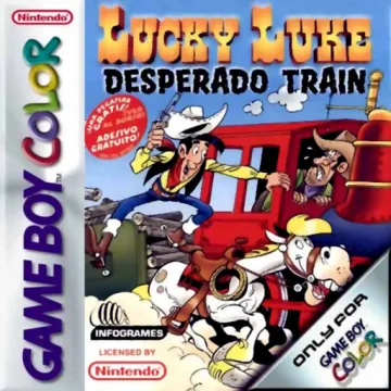 Lucky Luke: Le Train des Desperados — jaquette du jeu
