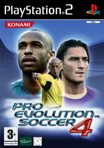 PES 4 — jaquette du jeu