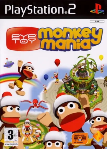 EyeToy Monkey Mania — jaquette du jeu