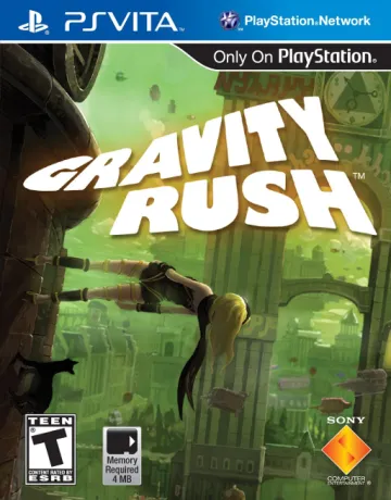 Gravity Rush (boîte) — jaquette du jeu