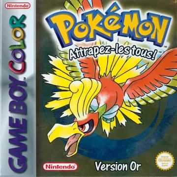 Pokémon Version Or — jaquette du jeu