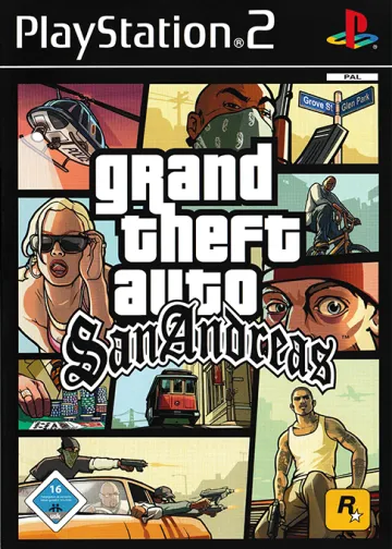 GTA San Andreas — jaquette du jeu