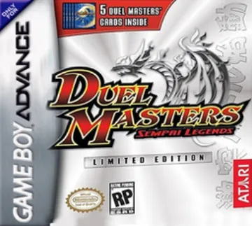 Duel Masters: Sempai Legends — jaquette du jeu